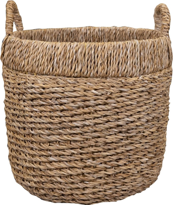 Ter Steege - Zeegras Mand - Beige - D22 x H20 cm - Opening 17,5 cm