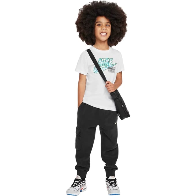 Kinder-T-shirt Nike Futura Micro Text