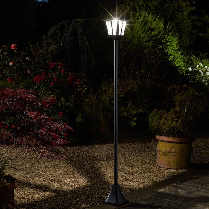 SMART SOLAR – 045203 – Solar tuinlamp – Wit licht – 170 cm