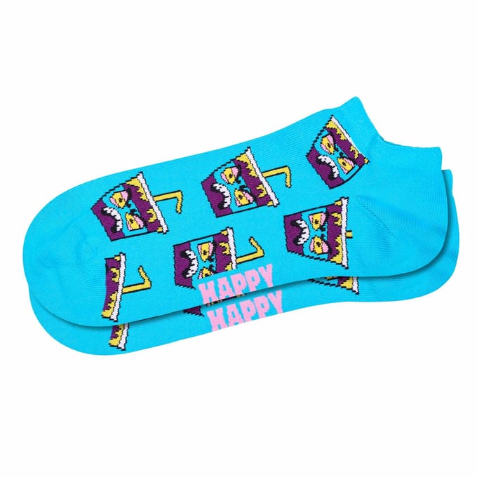 Happy Socks - 3-Pack Smelly Food Low Socks - Heren - Sokken