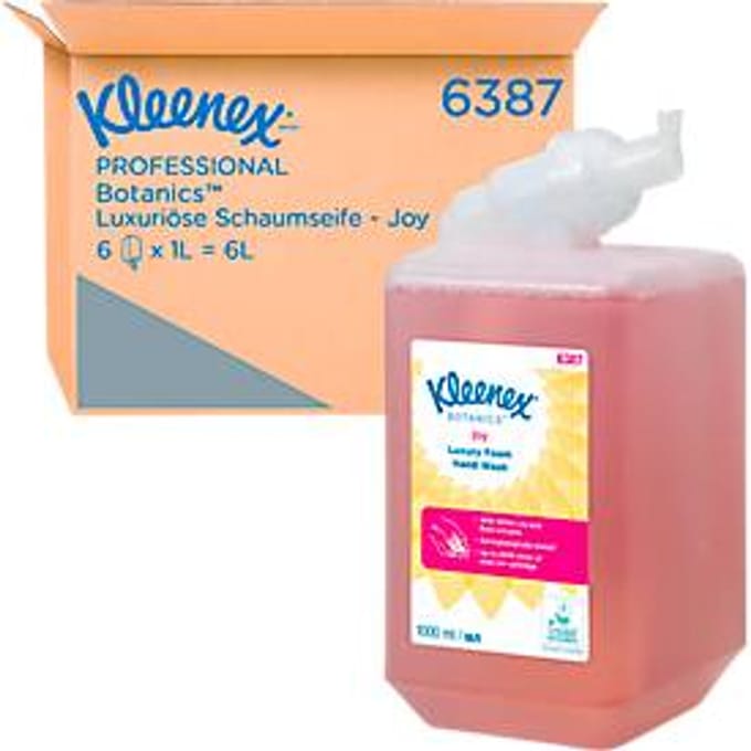 KLEENEX aromatische schuimende zeep Joy, roze, 1 liter