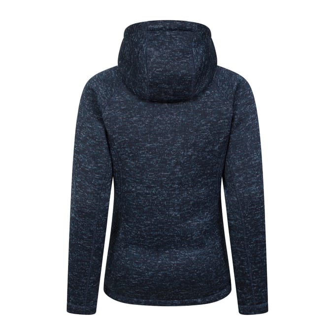 Mountain Warehouse Dames/Dames Nevis Bontgevoerde Full Zip Hoodie (Marine)