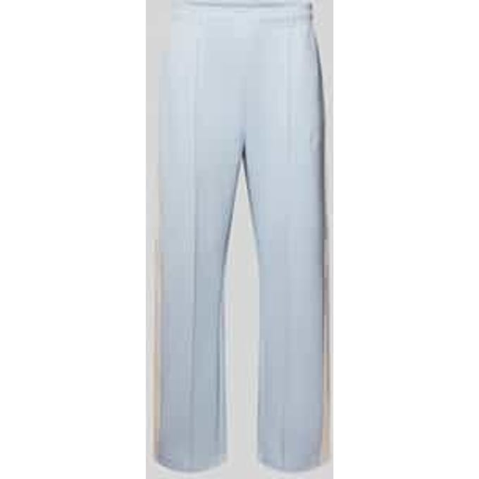 straight fit sweatpants met gestikt logo