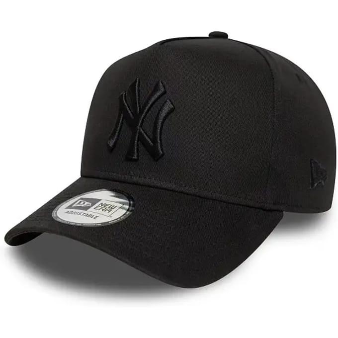 New Era E-frame Closed Back Mlb New York Yankees Petten Unisex - Zwart - One Size