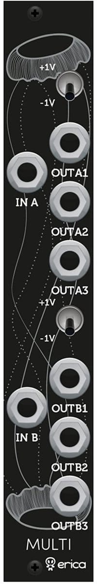Erica Synths Black Multi - Multiple modular synthesizer
