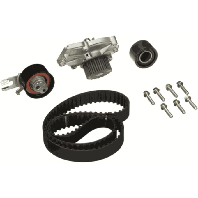 Waterpomp + distributieriem set PowerGrip® GATES GATKP25553XS