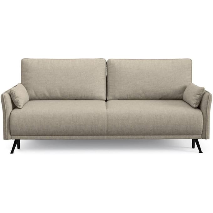 Slaapbank Seriate chenille met opbergruimte | NADUVI Collection