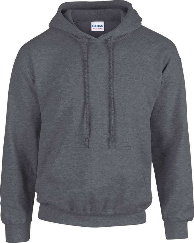 Gildan Heavy Blend™ Adult Hooded Sweatshirt GI18500 - Dark Heather - M