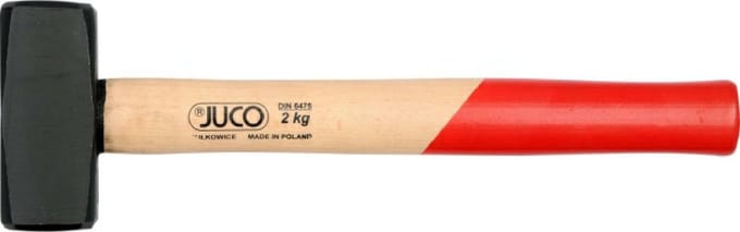 Juco - Steenhouwerhamer - 1,5 kg - Ergonomische Handvat - DIN 6475