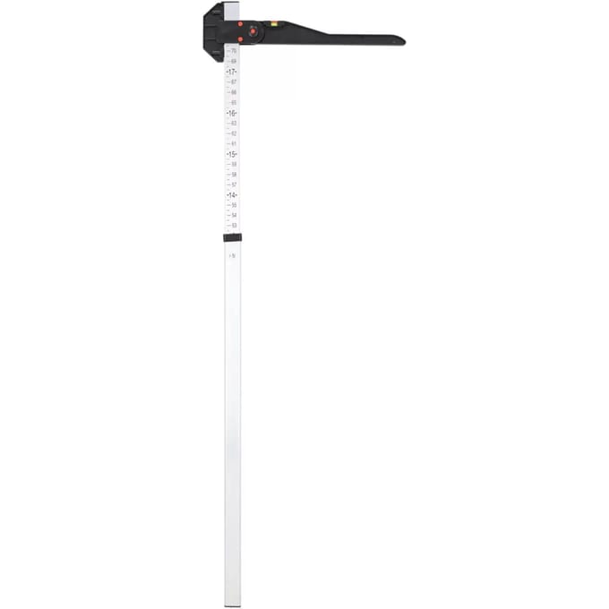 Meetstok aluminium 180cm qhp