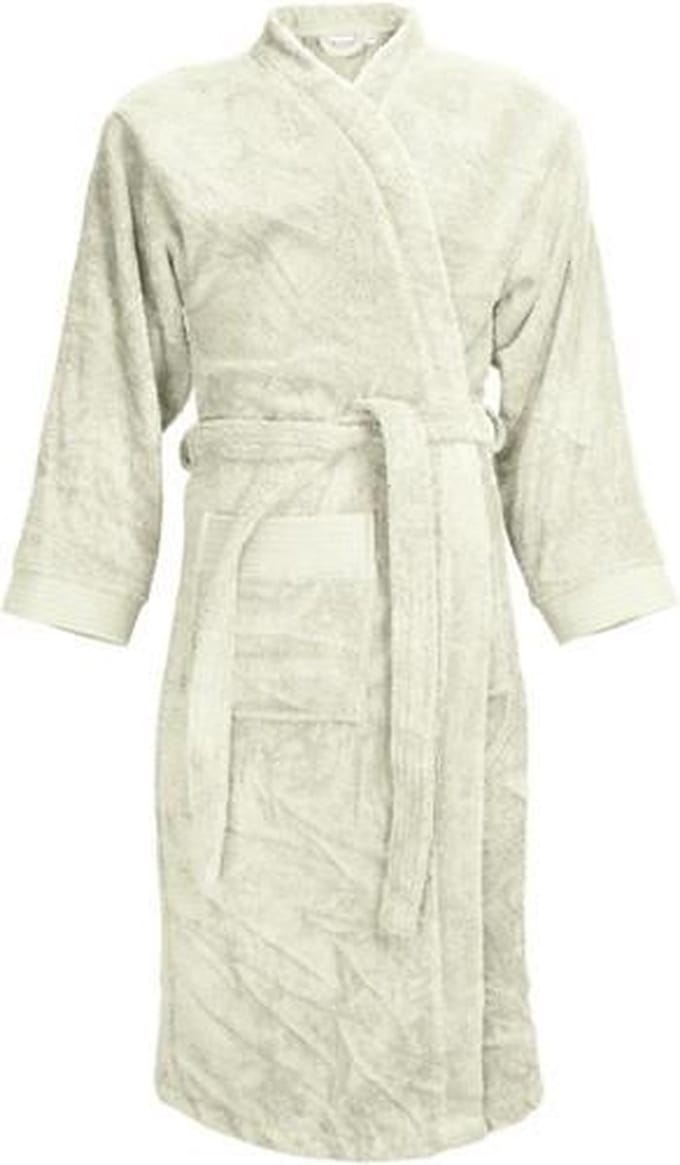 The One Badstoffen Badjas Creme-S/M