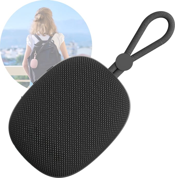 Draadloze Bluetooth Mini Speaker - Go Series - Zwart - Kleine Speakers Draadloos