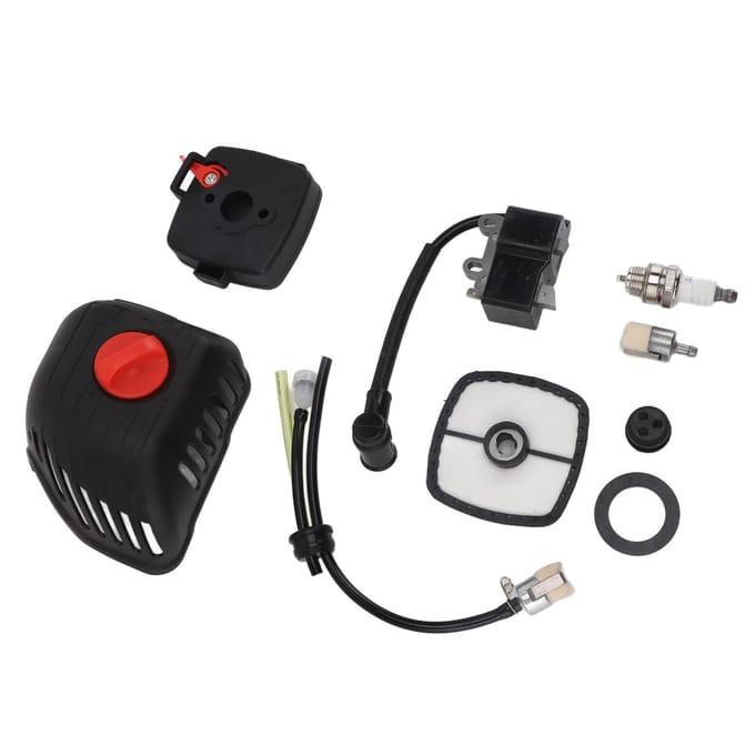 Grasmaaier Luchtfilterdeksel Kit Aluminium Luchtfilterdeksel Bougie Bobine voor A411000130