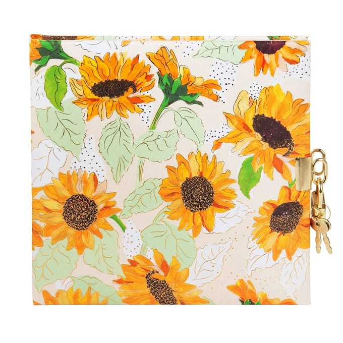 Goldbuch - Dagboek Sunflower - Wit