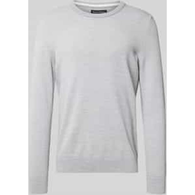 Marc O Polo Gebreide trui Pullover Regular Small-Logo Set van 1