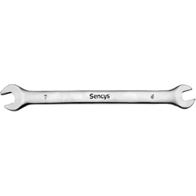 Sencys Steeksleutel Chroom 6x7mm
