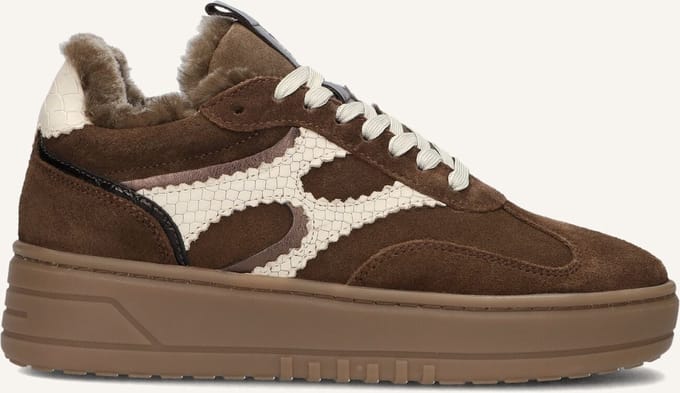 Notre-V Anemone-63 Sneakers - Dames - Bruin - Maat 36