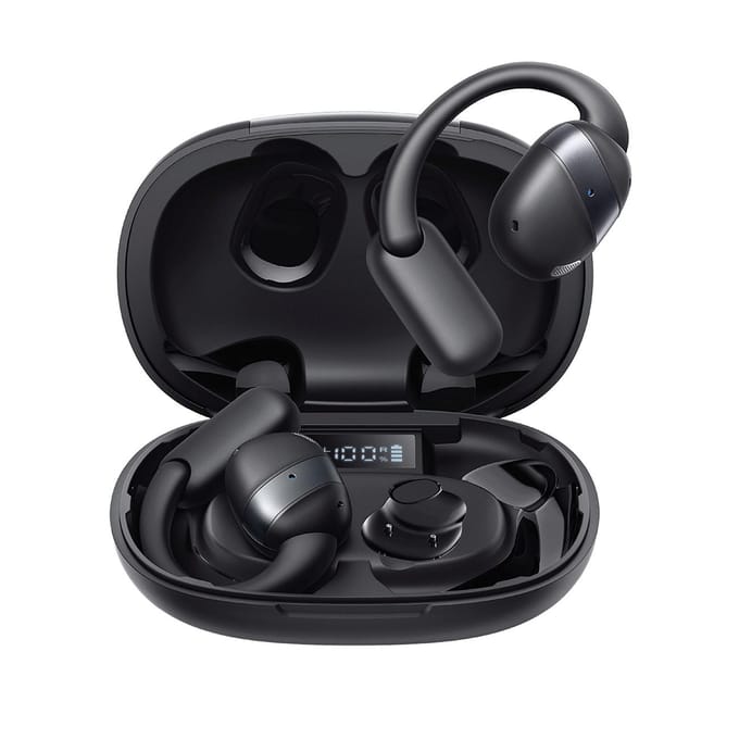 Joyroom JR-OE4 - Open-Ear True Wireless - Zwart - Bluetooth 5.4 - 12,5 uur Speeltijd