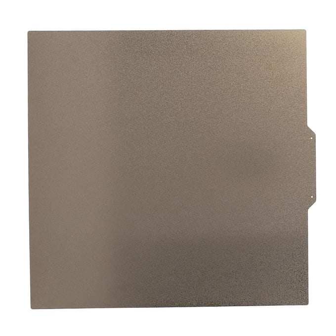 Feuille PEI Texturée Double Face 330mmx330mm Plaque de Construction Flexible Lit d'Impression pour Imprimante 3D ELEGOO Neptune 3 Plus gray