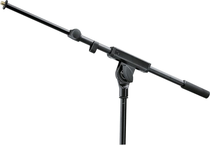 König & Meyer 211/40 zwenkarm, zwart 3/8" aansluiting, uittrekbaar - Microfoon arm