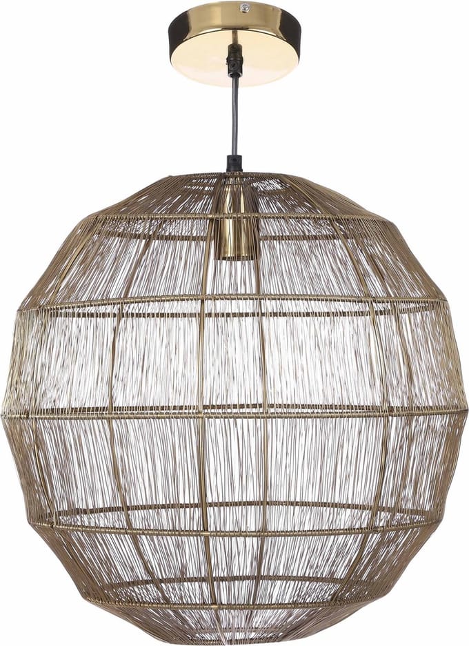 Mica Decorations Castor Hanglamp - Ø40 cm - Metaal - Goud
