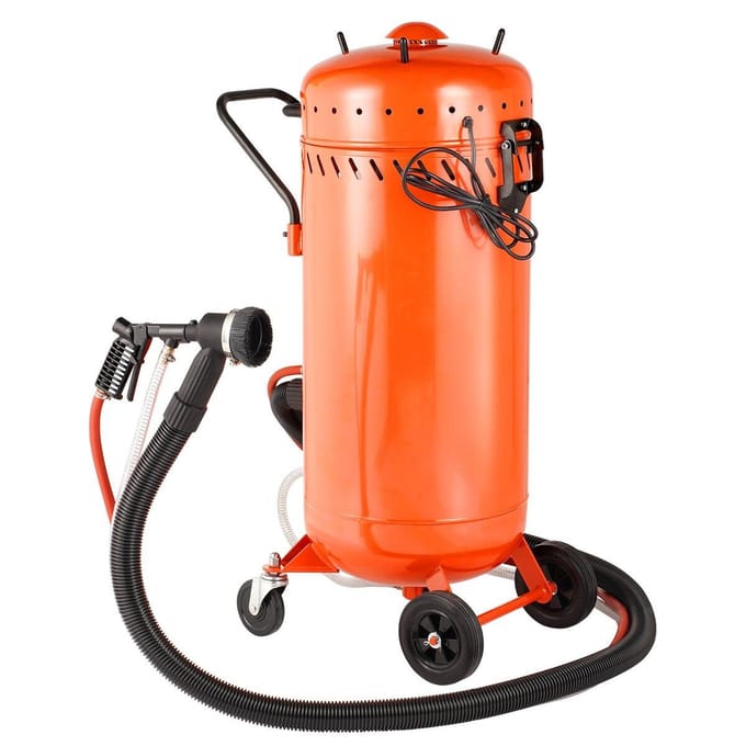 28 Gallon Vacuüm Zandstraler Stofvrije Zandstraler met 1200W Vacuümsysteem