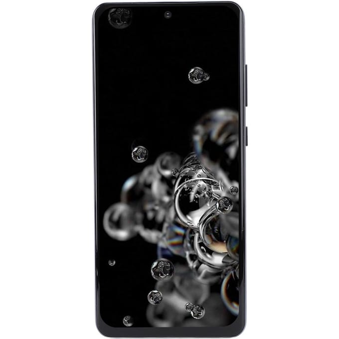 Remplacement d'écran LCD 6,9 pouces pour téléphone Galaxy S20 Ultra Assemblage écran tactile LCD avec cadre Outils de réparation pour G988B noir