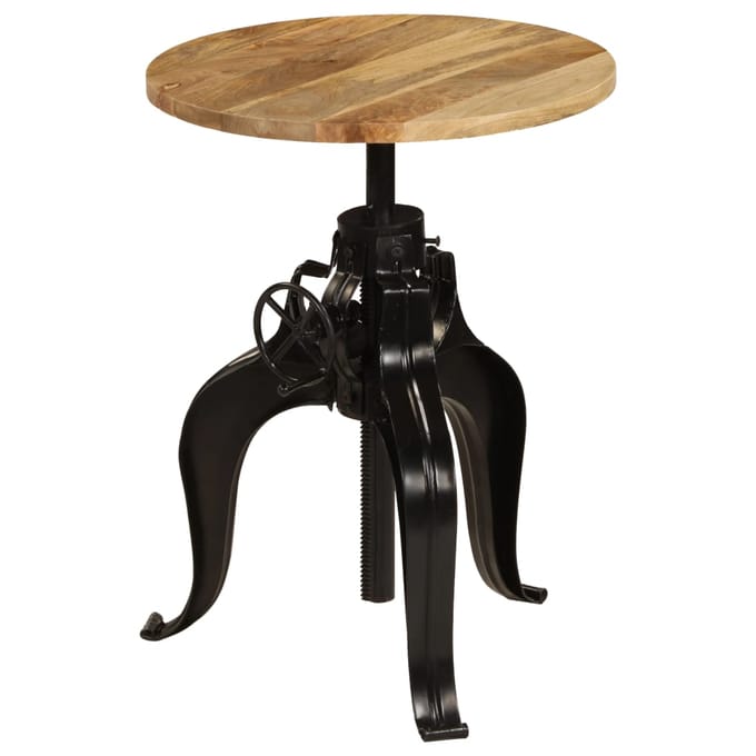 vidaXL - Bartafel - 60x(76-110) - cm - massief - mangohout