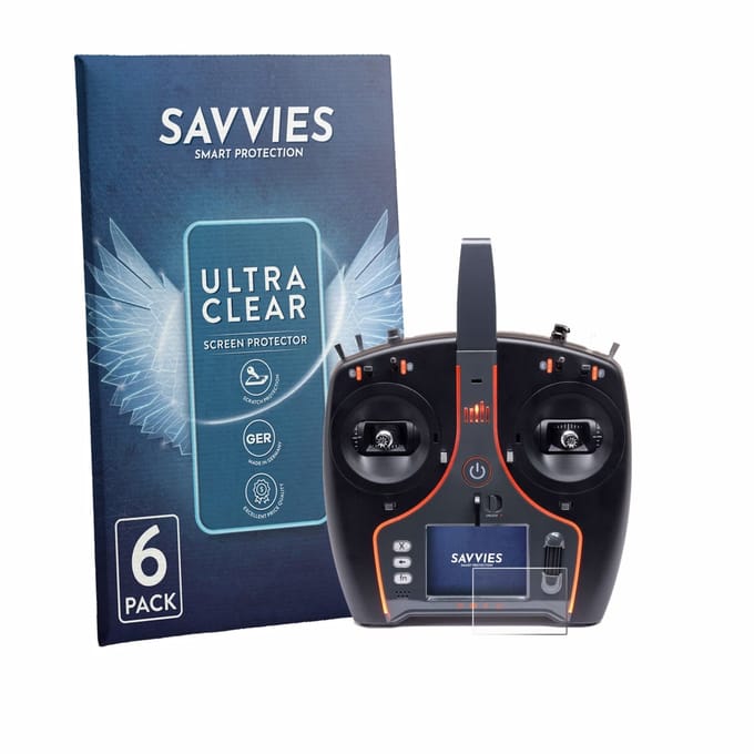 Savvies - Screenprotector voor Spektrum NX7e Plus - Folie Beschermfolie transparant 6 Stuks
