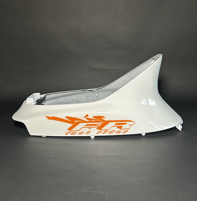 Piaggio Old Zip Stickerset - Fastrider - Orange