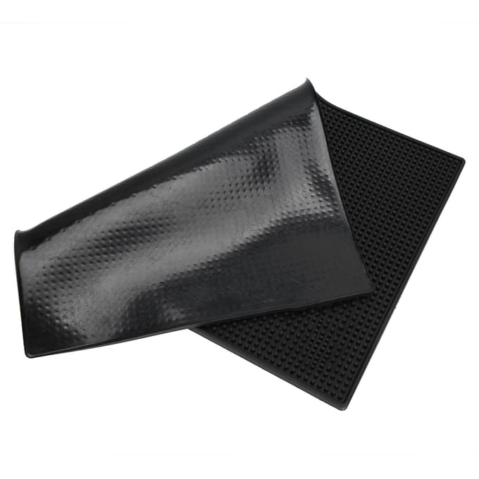 Antislip Siliconen Pad Opbergmat Gereedschapsorganizer voor Kapsalon Benodigdheden black