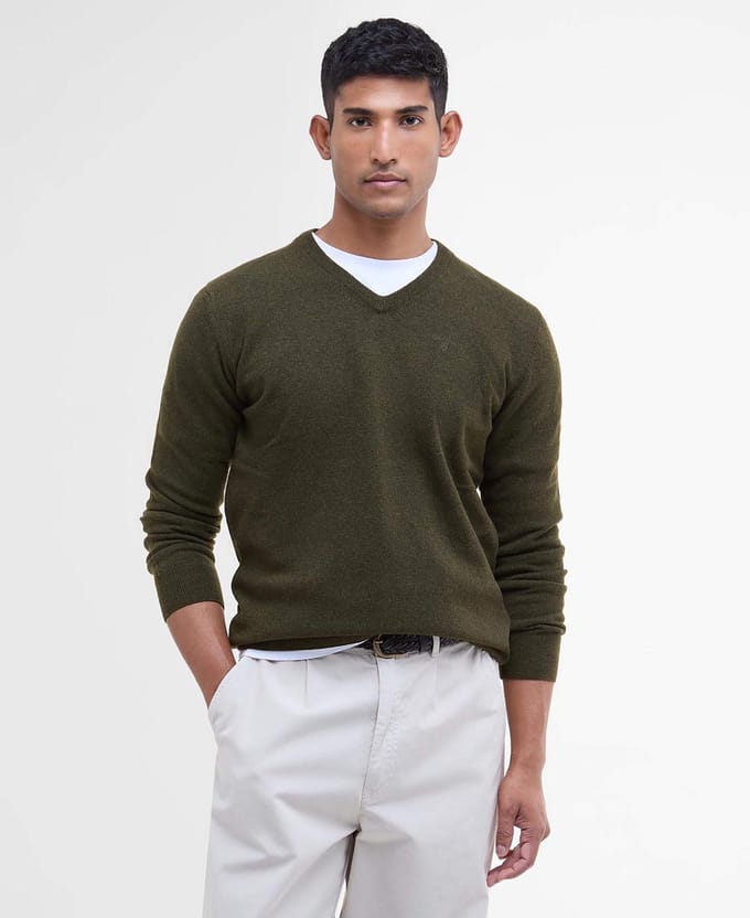 Barbour Essentiële V Trui