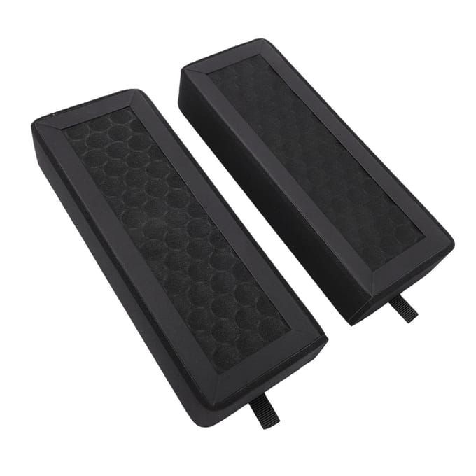 2 stuks 3D-printer Actief Kool Luchtfilter Geschikt voor Bambu Lab P2S Luchtzuiveraar Cartridge Vervanging
