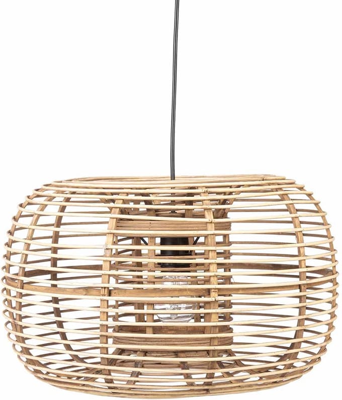 Kidsdepot Hanglamp Meera Rotan Naturel - 43 cm - E27