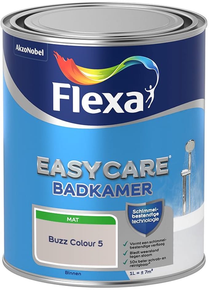Flexa - Easycare Badkamer - Buzz Colour 5 - Mengverf - 1 L