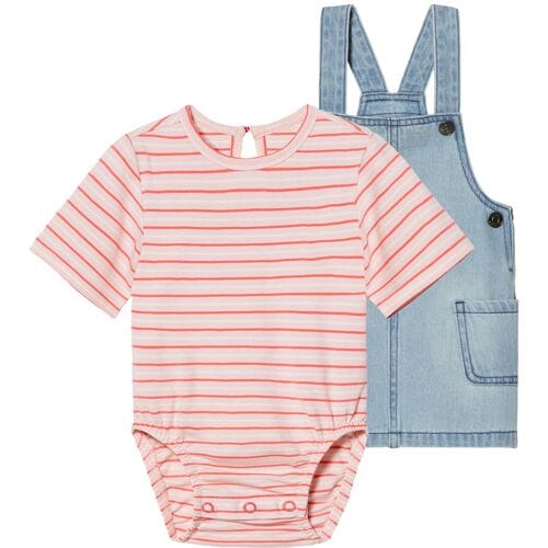 lupilu Babyset (50, Lichtblauw/roze)