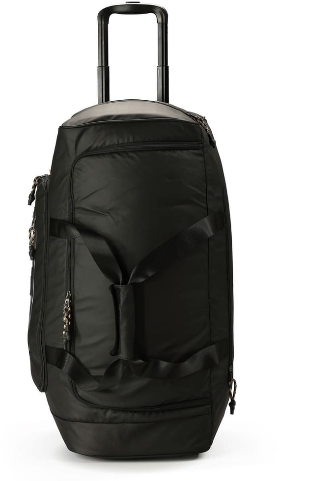 camel active reistas Explore Travel Bag with Wheels Black zwart