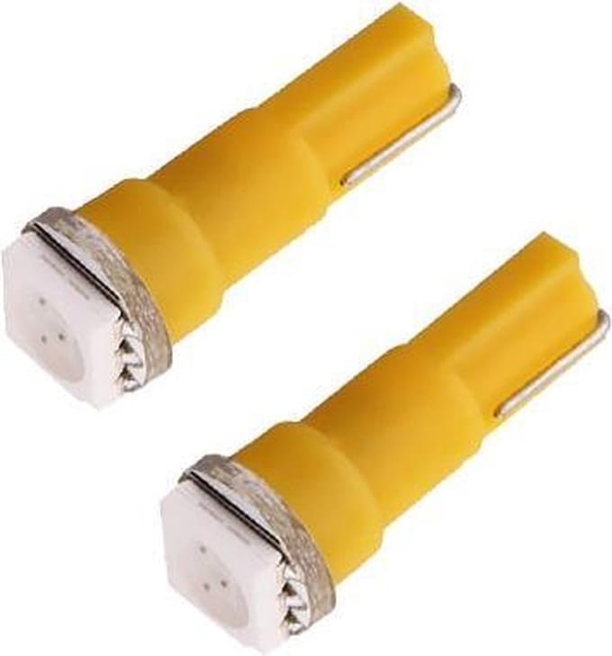 T5 - geel - 12V - SMD LED auto lamp