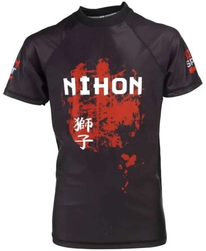 Nihon Rashguard Tora Op = OP (Maat: S)