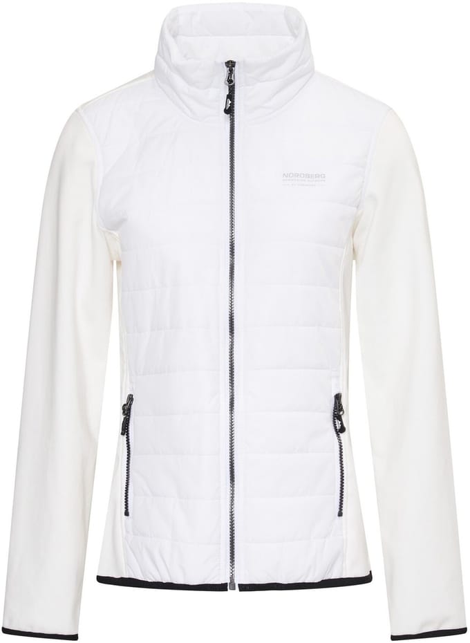 Nordberg Trine Fleece Vest Dames - White - Maat XL