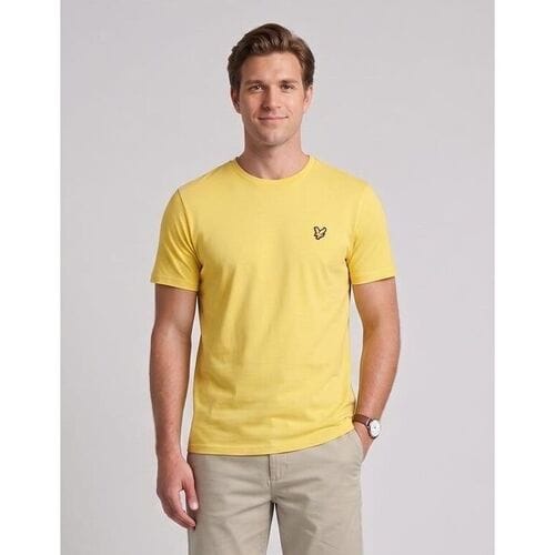 T-shirt Lyle &amp; Scott TS400VOG T-SHIRT-Y244 LEMON DRIZZLE