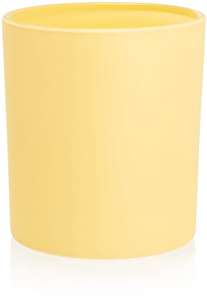 TopWosk - Glazen Pot - 300 ml - Lichtgeel