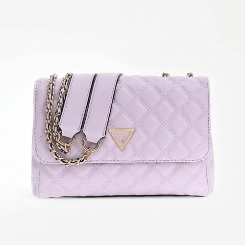 GUESS schoudertas Giully II Compound Convertible Flap Bag Lilac paars