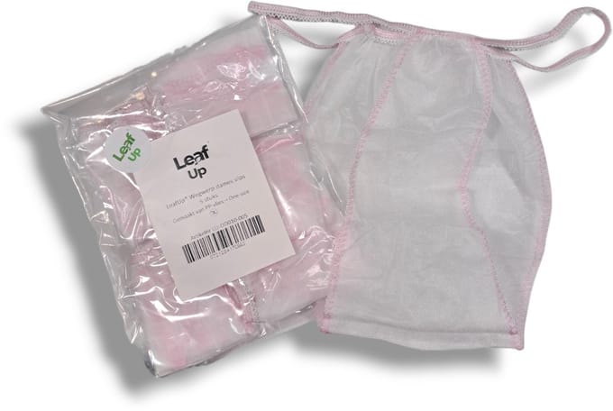 LeafUp® Wegwerp Dames slips - 5 stuks - String - Ideaal voor spa reizen massage en beauty salon (B4)