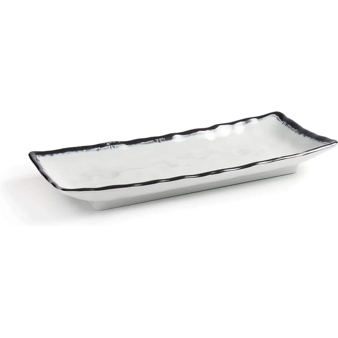Rechthoekig melamine dienblad Lacor Sea 28,6x12,7x3,4 cm