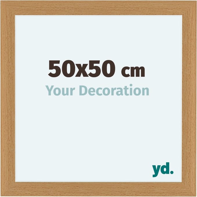 Your Decoration - Fotolijst 50x50 cm - MDF - Beuken - Como