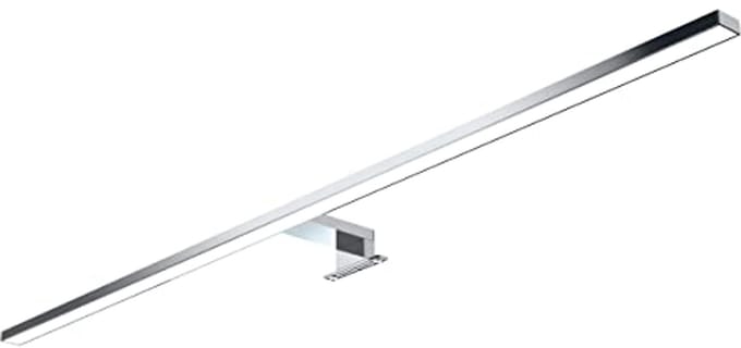 LED Badkamerlamp 100cm Spiegellamp Verchroomd Neutraal Wit