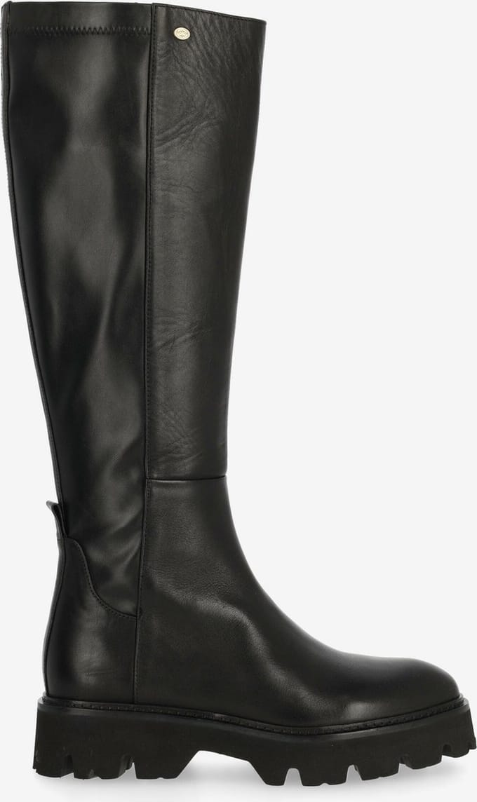 Fred De La Bretoniere - Pally Boas Boot Leer Zwart - Maat 39