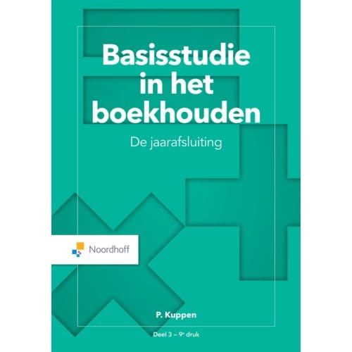 Basisstudie In Het Boekhouden / Deel 3 - Peter Kuppen