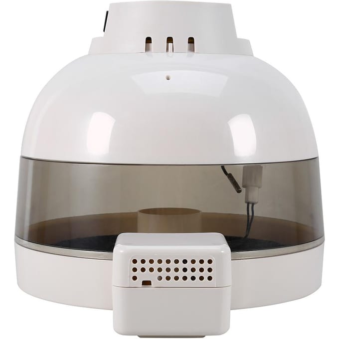 Mini Incubateur Automatique 10 Œufs pour Poulet Canard Oiseaux Enseignement Expérimental gray